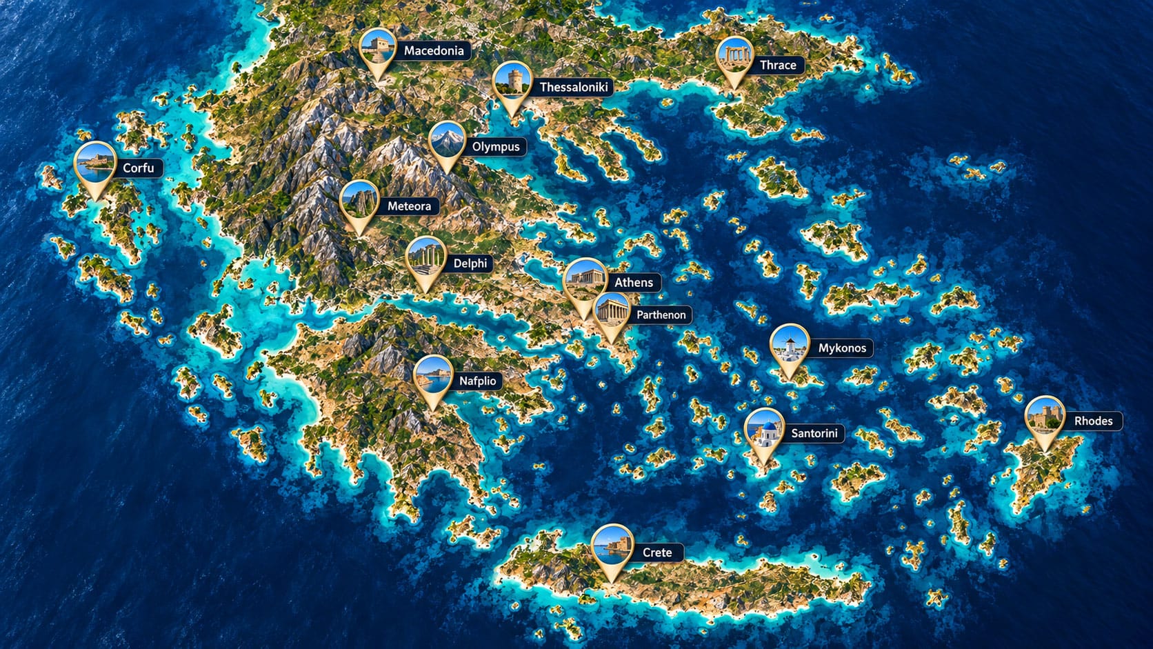 Οργανωμένες εκδρομές στην Ελλάδα, και πακέτα διακοπών εσωτερικού από το τουριστικό γραφείο IO Tours.